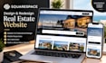 design squarespace website, redesign revamp squarespace website real estate