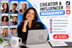 manage your creator and influencer marketing program