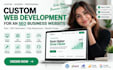 do custom web development for an SEO business website