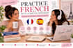 practice french conversation with spanish speakers