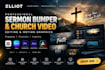create a cinematic sermon bumper, church intro and sermon video