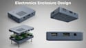 design a pcb enclosure and electronic casing for 3d printing