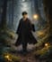 design an epic magical fantasy book cover