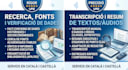 transcribe and summarize video in spanish and catalan