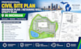 design civil site plan drainage plan retaining wall utility plan in michigan