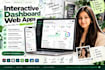 build a modern interactive dashboard web app