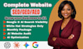 do complete monthly website on page GEO, aeo, local and ai SEO optimization