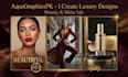 design aesthetic posts for fashion beauty brand