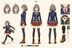 make custom character sheet reference sheet anime character