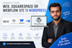 migrate your wix, squarespace or webflow site to wordpress