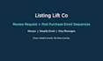 write review request and post purchase email sequences