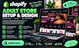 shopify e commerce expert store design development