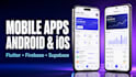 develop a flutter mobile app for android and ios app development