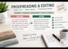 proofread and edit your english