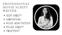 do movie script, screenplay, pilot film script, screenwriting, novel adaptation