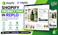 build a high converting shopify landing page in replo
