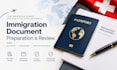 prepare and review immigration documents and application materials