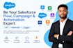 be your salesforce flow, campaign, and automation expert, api webhooks trigger