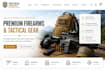 build gun, ammunition, firearms website military weapon website with ai agent
