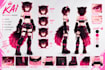 create custom furry vrchat avatar sfw fursona vtuber anime, vrc avatar model
