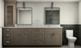 design custom bathroom vanities, cabinets and 3d renderings
