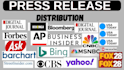 distribute your press release to news and media sites
