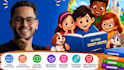 write kids story, cartoon script, animation script, children story, kids script