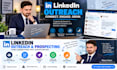 do targeted linkedin outreach and prospecting