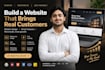 build conversion focused site for restaurants, services and companies