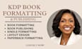 do amazon KDP book formatting, book layout design and book publishing