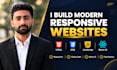 be your react js frontend developer for responsive websites