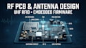 design rf pcb, antenna matching, uhf rfid reader and embedded firmware