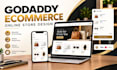 build a professional godaddy ecommerce website