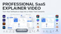 create professional saas explainer video for your software or app