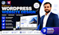 build luxury website design and wordpress development