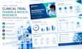 design clinical trial pharma medical research presentation slides