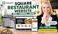 design square online restaurant website menu setup online ordering and pickup