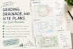 draft civil engineering permit drawings