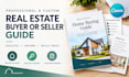 design a first time home buyer guide in canva for realtors