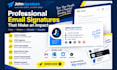 design a custom clickable HTML email signature