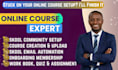 setup skool community, kajabi, teachable and lms online courses