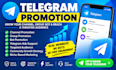 do telegram promotion, telegram ads, channel and group marketing