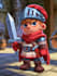 design 2d character model sprite sheet for games and cartoon
