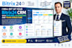 set up bitrix24 CRM with pipelines, automation and team structure
