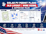 design solar pv permit plans sld layout wire sizing and autocad files