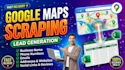 scrape google map and  b2b lead generation
