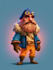 draw professional 2d game character artwork