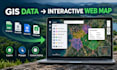 convert your gis or survey data into an interactive web map