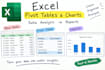 create excel pivot tables, charts and reports