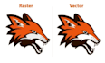 manually vector trace logo, redraw blurry image to vector file in illustrator